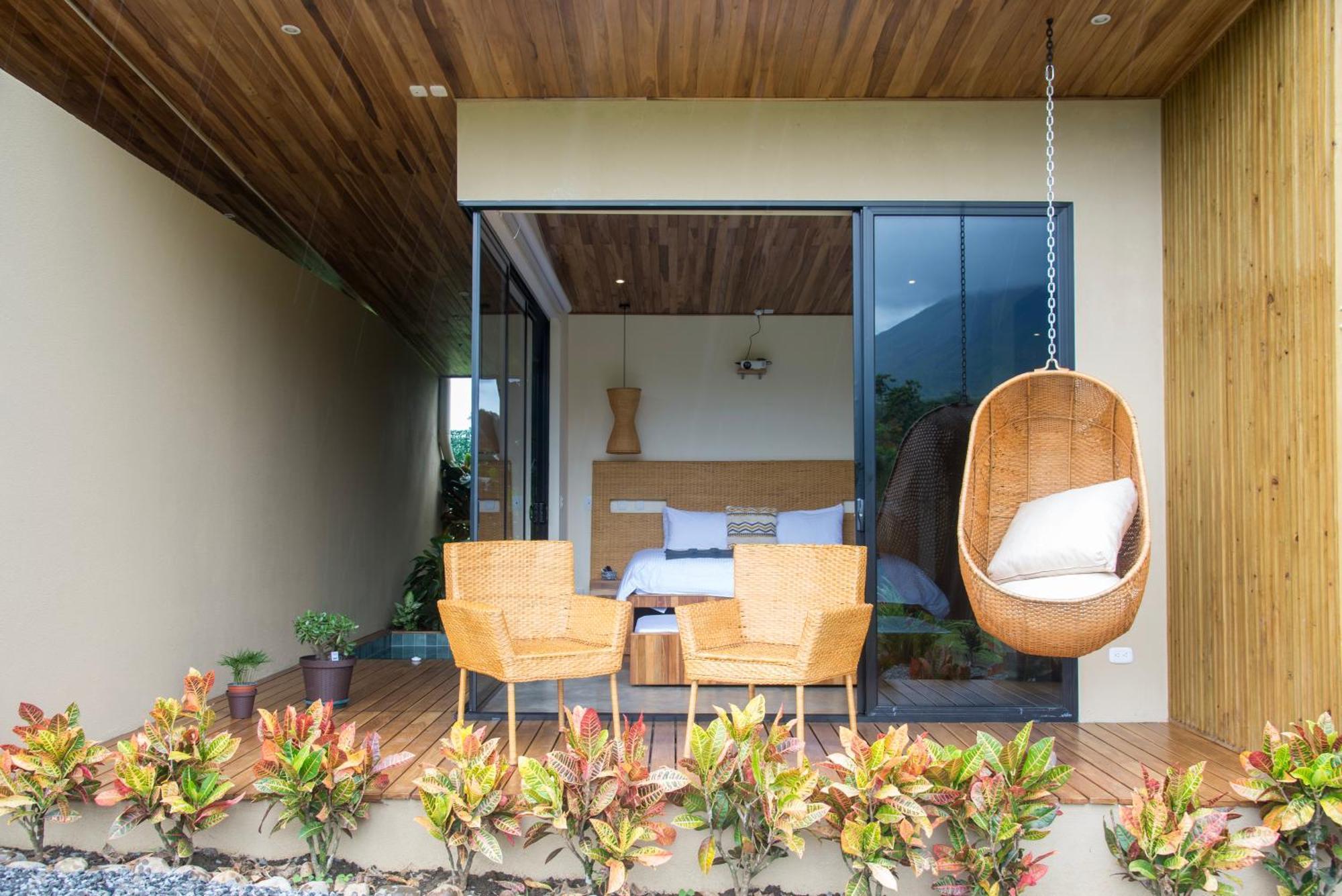 Scenic Volcano Villas With Hot Tub La Fortuna Exterior foto